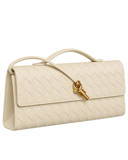 BOTTEGA VENETA Andiamo Top Handle Long Clutch
