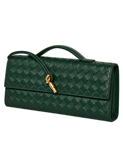 BOTTEGA VENETA Andiamo Top Handle Long Clutch