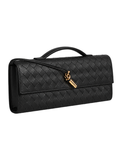 BOTTEGA VENETA Andiamo Top Handle Long Clutch