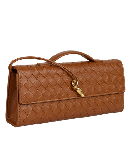 BOTTEGA VENETA Andiamo Top Handle Long Clutch