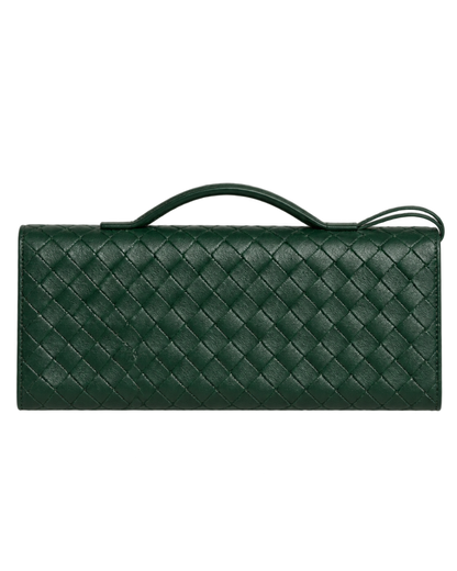 BOTTEGA VENETA Andiamo Top Handle Long Clutch