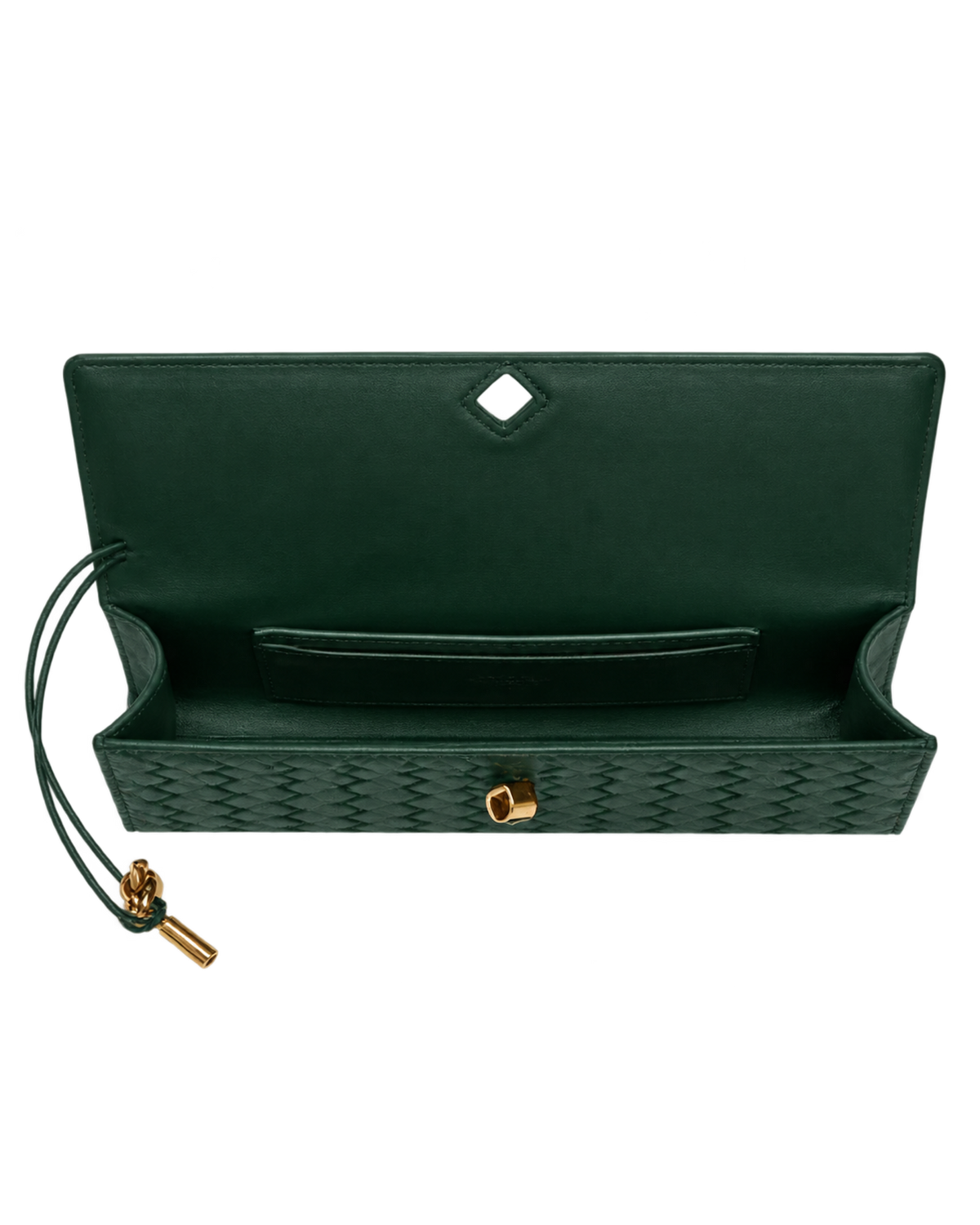 BOTTEGA VENETA Andiamo Top Handle Long Clutch