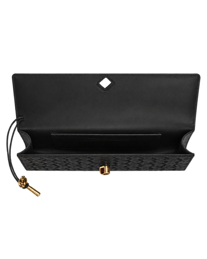 BOTTEGA VENETA Andiamo Top Handle Long Clutch