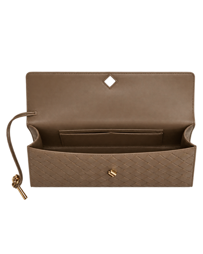 BOTTEGA VENETA Andiamo Top Handle Long Clutch