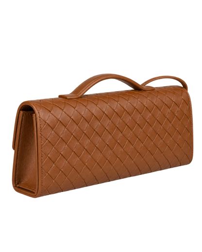 BOTTEGA VENETA Andiamo Top Handle Long Clutch