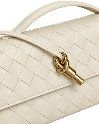 BOTTEGA VENETA Andiamo Top Handle Long Clutch