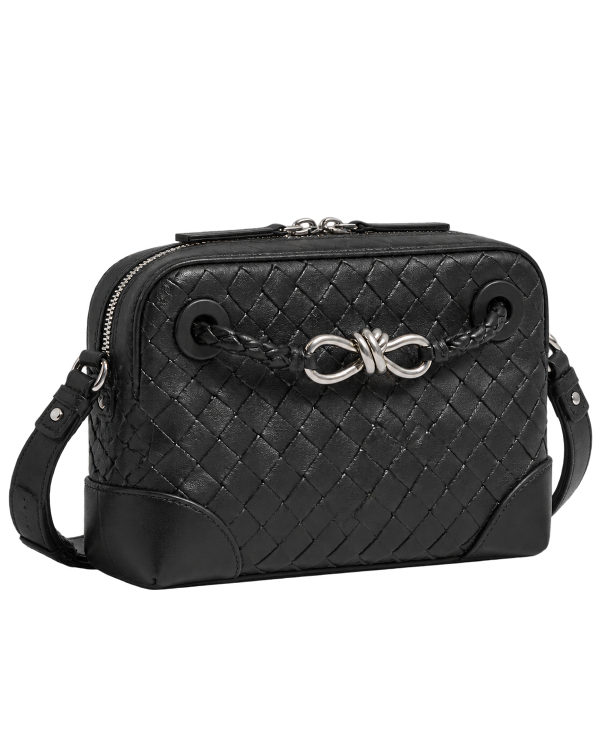 Bottega Veneta Andiamo Zipped Messenger Bag