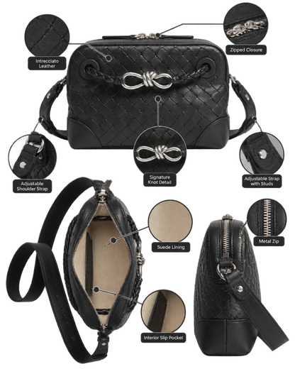 Bottega Veneta Andiamo Zipped Messenger Bag