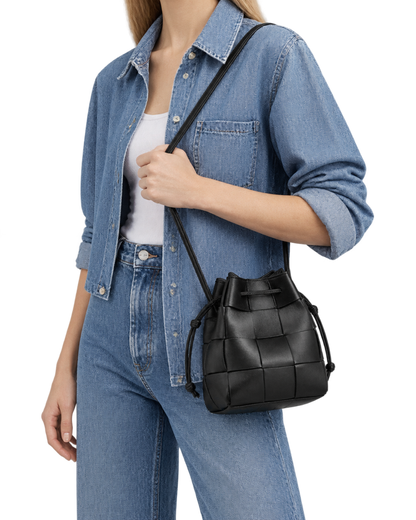BOTTEGA VENETA Cassette Small Cross-Body Bucket Bag