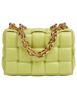 BOTTEGA VENETA Chain Cassette Padded Shoulder Bag
