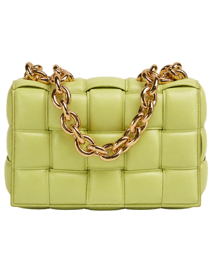 BOTTEGA VENETA Chain Cassette Padded Shoulder Bag