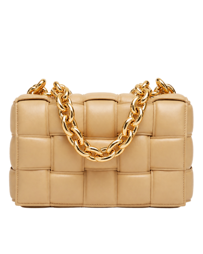 BOTTEGA VENETA Chain Cassette Padded Shoulder Bag