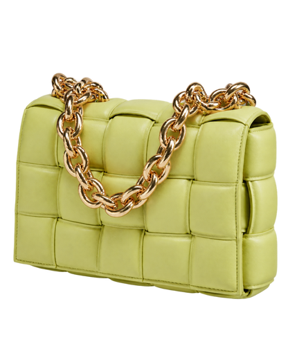 BOTTEGA VENETA Chain Cassette Padded Shoulder Bag