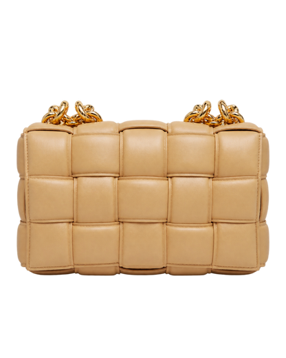 BOTTEGA VENETA Chain Cassette Padded Shoulder Bag