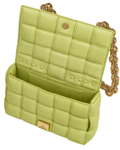 BOTTEGA VENETA Chain Cassette Padded Shoulder Bag