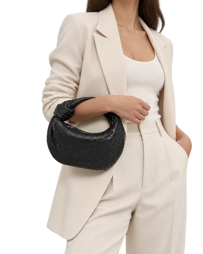 BOTTEGA VENETA Jodie Mini Braided Hobo Bag