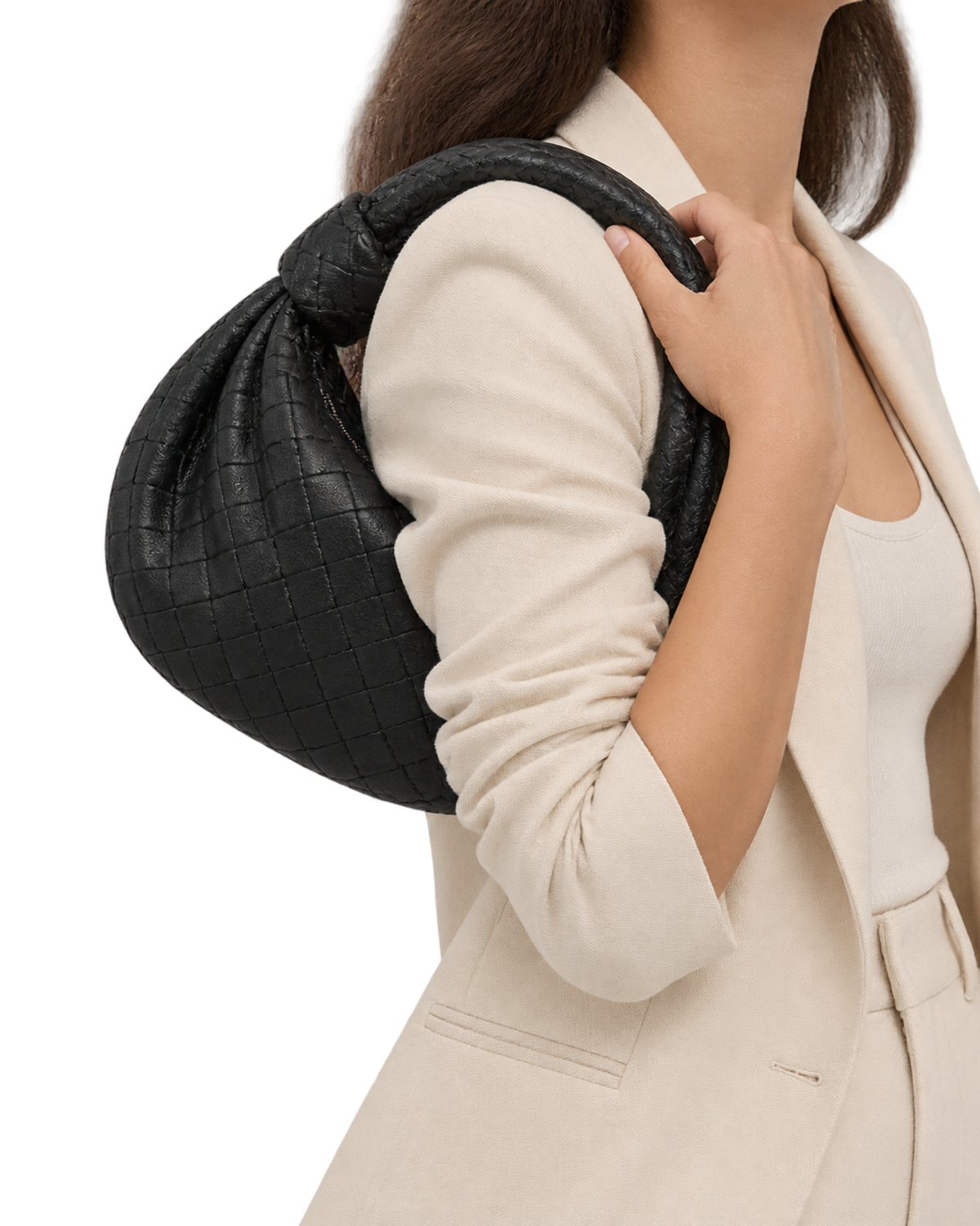 BOTTEGA VENETA Jodie Mini Braided Hobo Bag