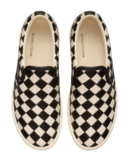 Bottega Veneta Sawyer Intrecciato leather slip-on sneakers