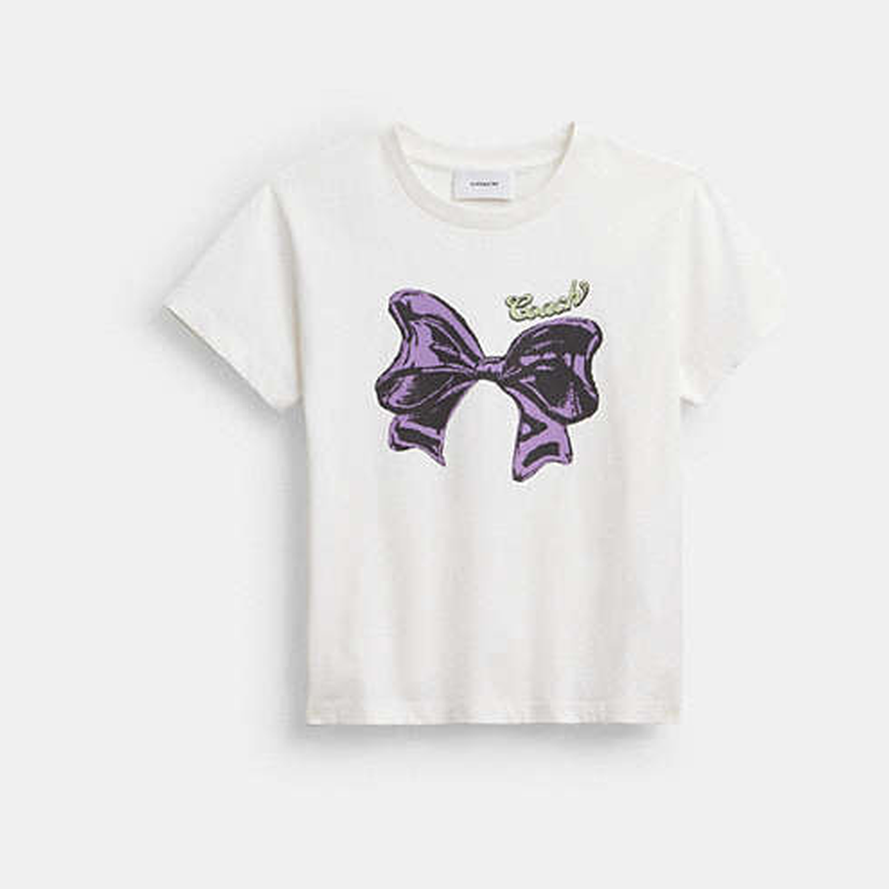 Bow T-Shirt In Organic Cotton
