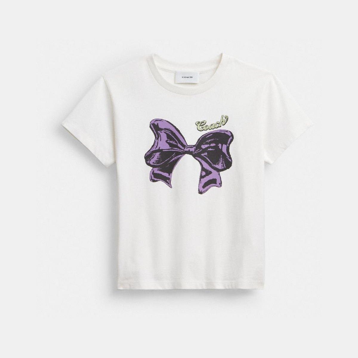 Bow T-Shirt In Organic Cotton