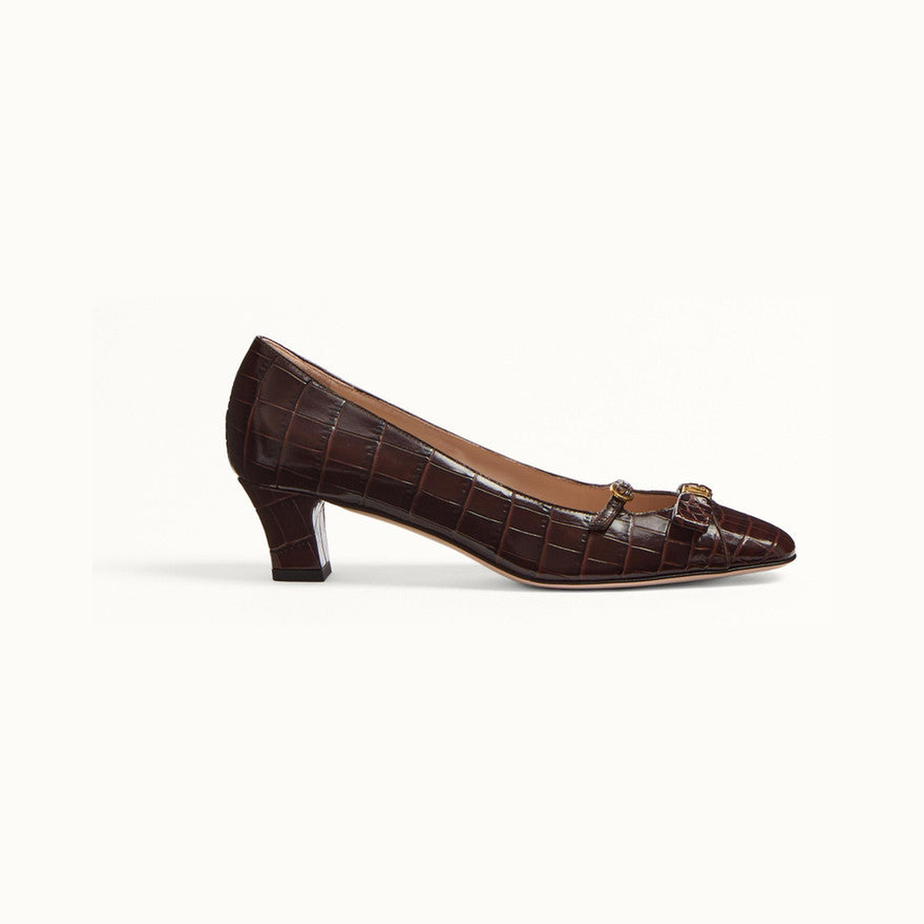 Bowow Decollete IN Printed Calfskin