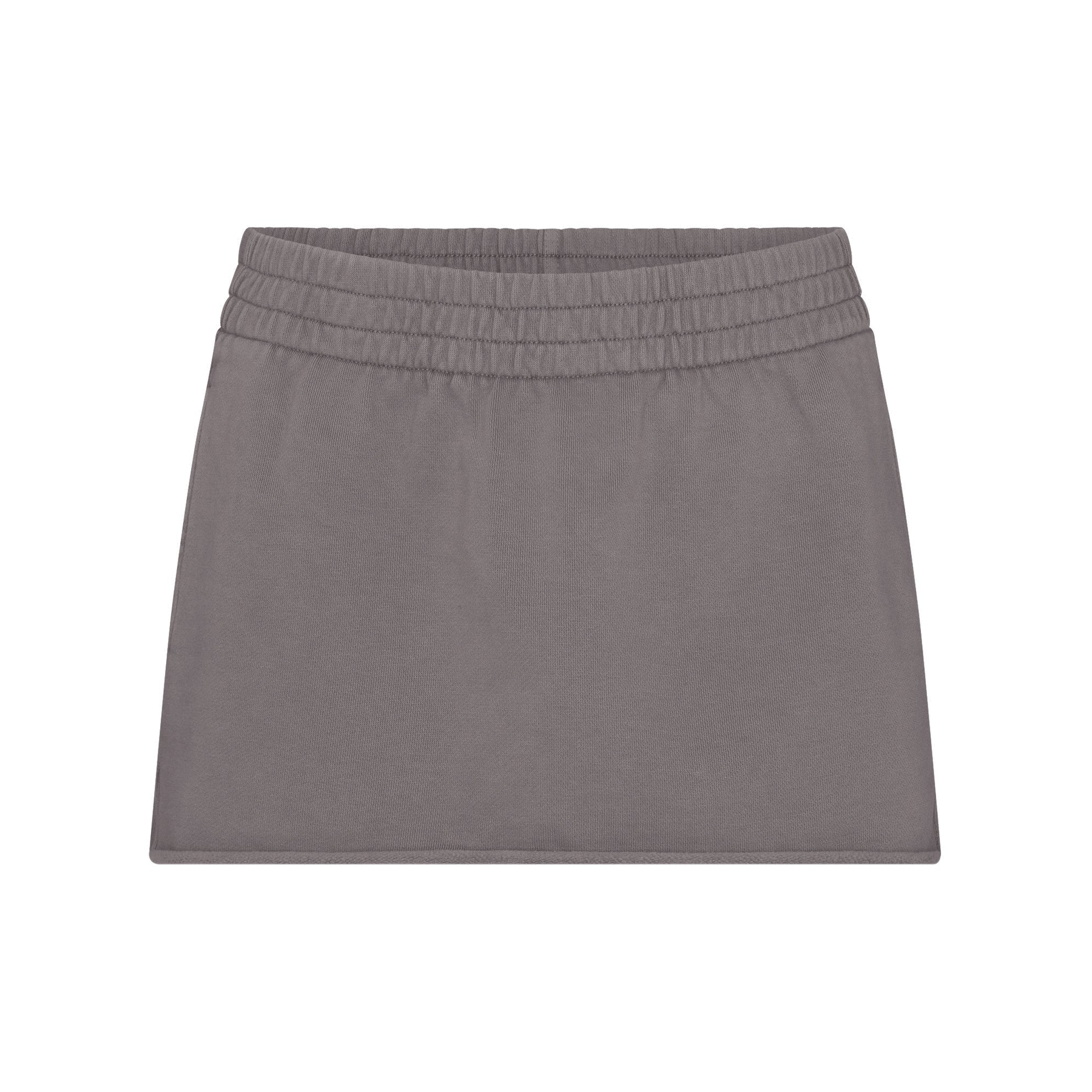 Boyfriend Fleece Mini Skirt