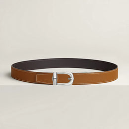 Bride d'Apparat belt buckle & Reversible leather strap 32 mm