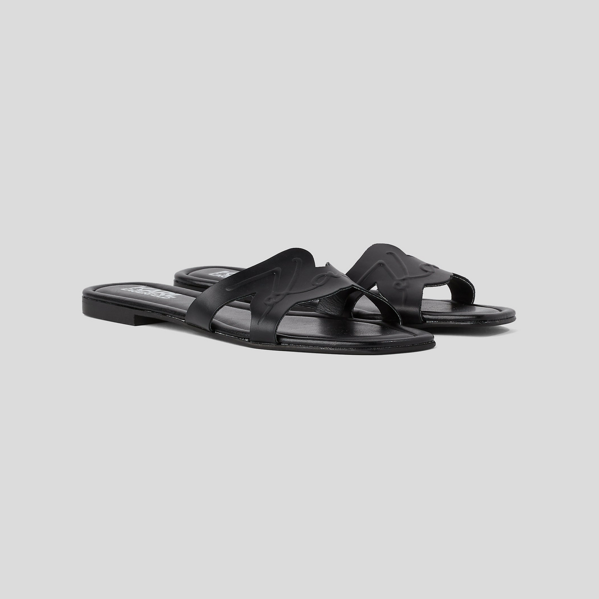 Brio signature cut-out sandals