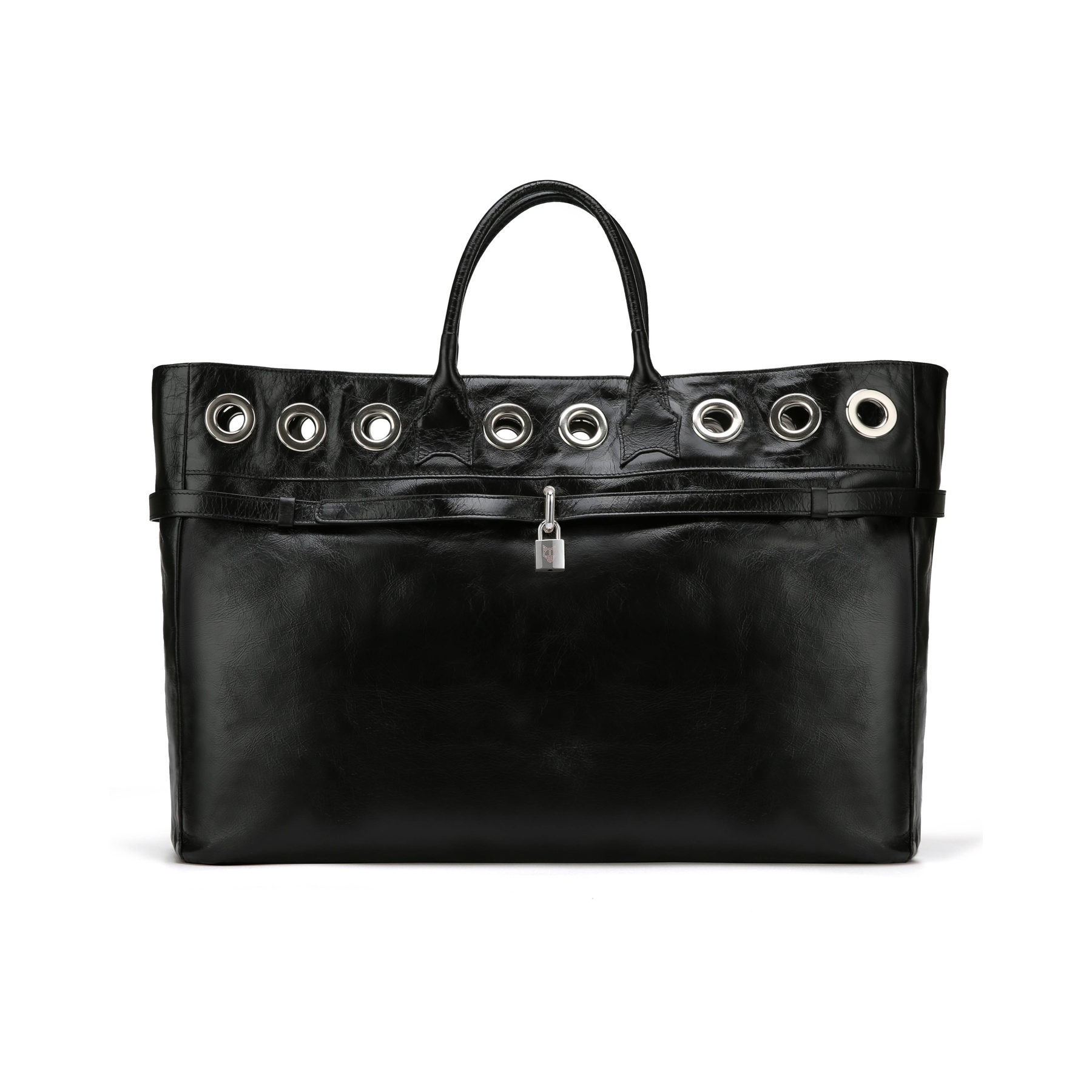 Brooklyn Black Athena Leather