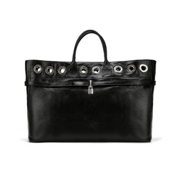 Brooklyn Black Athena Leather
