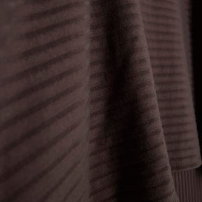 Brown Cape Midi Dress