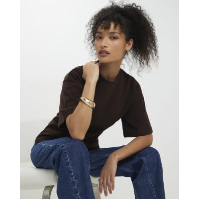 Brown Cosy Short Sleeve T-Shirt