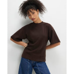 Brown Cosy Short Sleeve T-Shirt