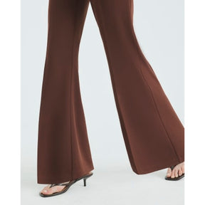 Brown Flared Trousers