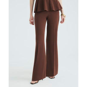 Brown Flared Trousers