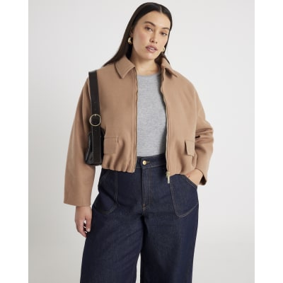 Brown Harrington Jacket