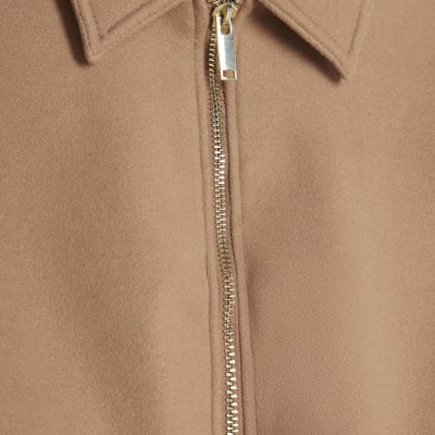 Brown Harrington Jacket