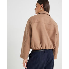 Brown Harrington Jacket