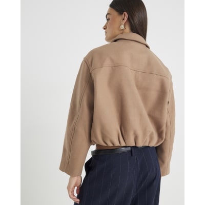 Brown Harrington Jacket