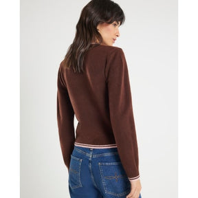 Brown Knitted EST 1988 Jumper