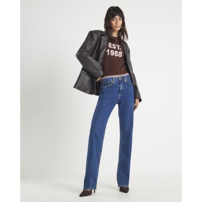 Brown Knitted EST 1988 Jumper