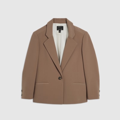 Brown Oversized Blazer