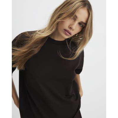 Brown Premium Boxy Fit T-Shirt