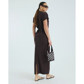 Brown Premium Maxi Skirt