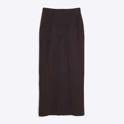 Brown Premium Maxi Skirt