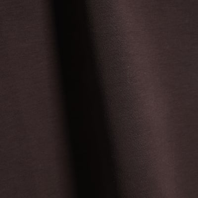 Brown Premium Sleeveless Square Neck Tank Top