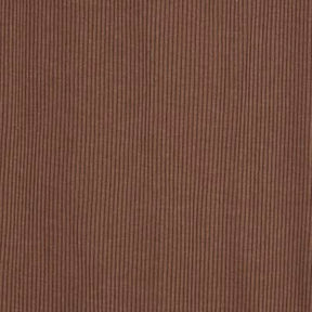 Brown Ribbed Midi Skirt