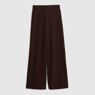Brown Ribbed Trousers
