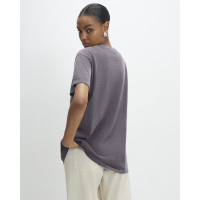 Brown Short Sleeve Cowgirl Horseshoe T-Shirt