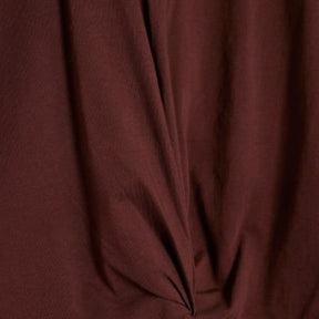 Brown Short Sleeve Twist Front T-shirt